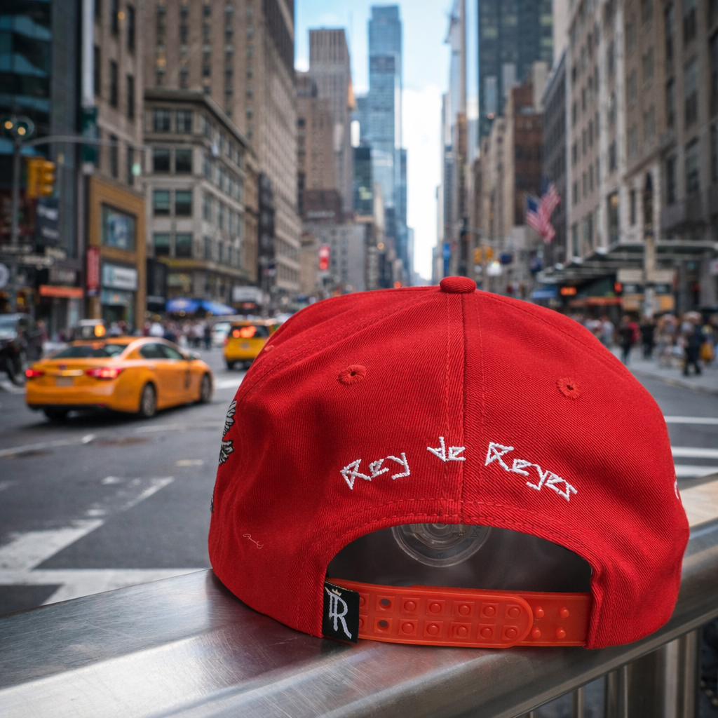 Divine Royalty-Royal crimson snapback cap. Limited Drop