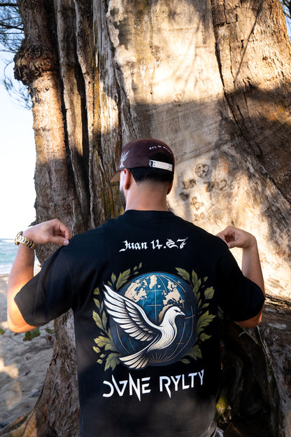Divine Royalty- Peace of Heaven'' Oversize Tee ( Juan 14:27)