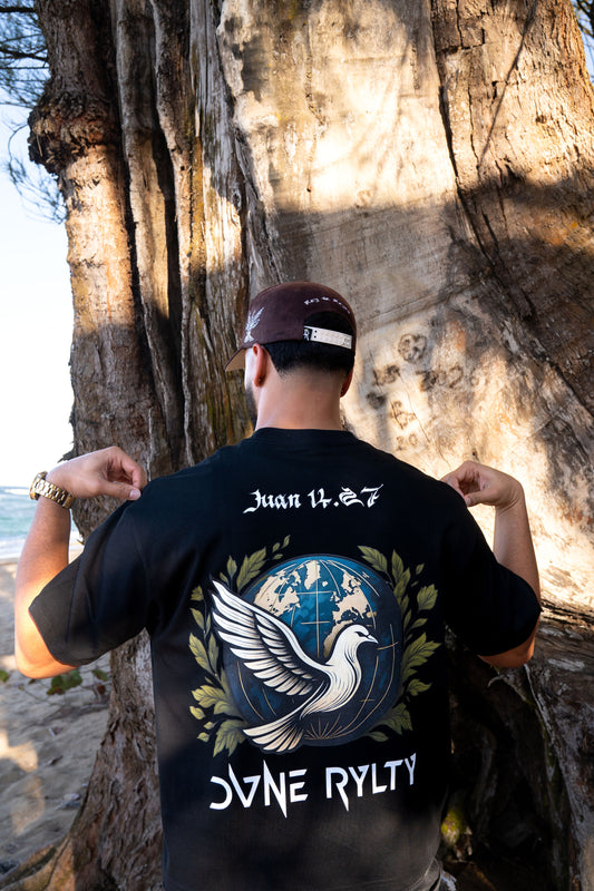 Divine Royalty- Peace of Heaven'' Oversize Tee ( Juan 14:27)