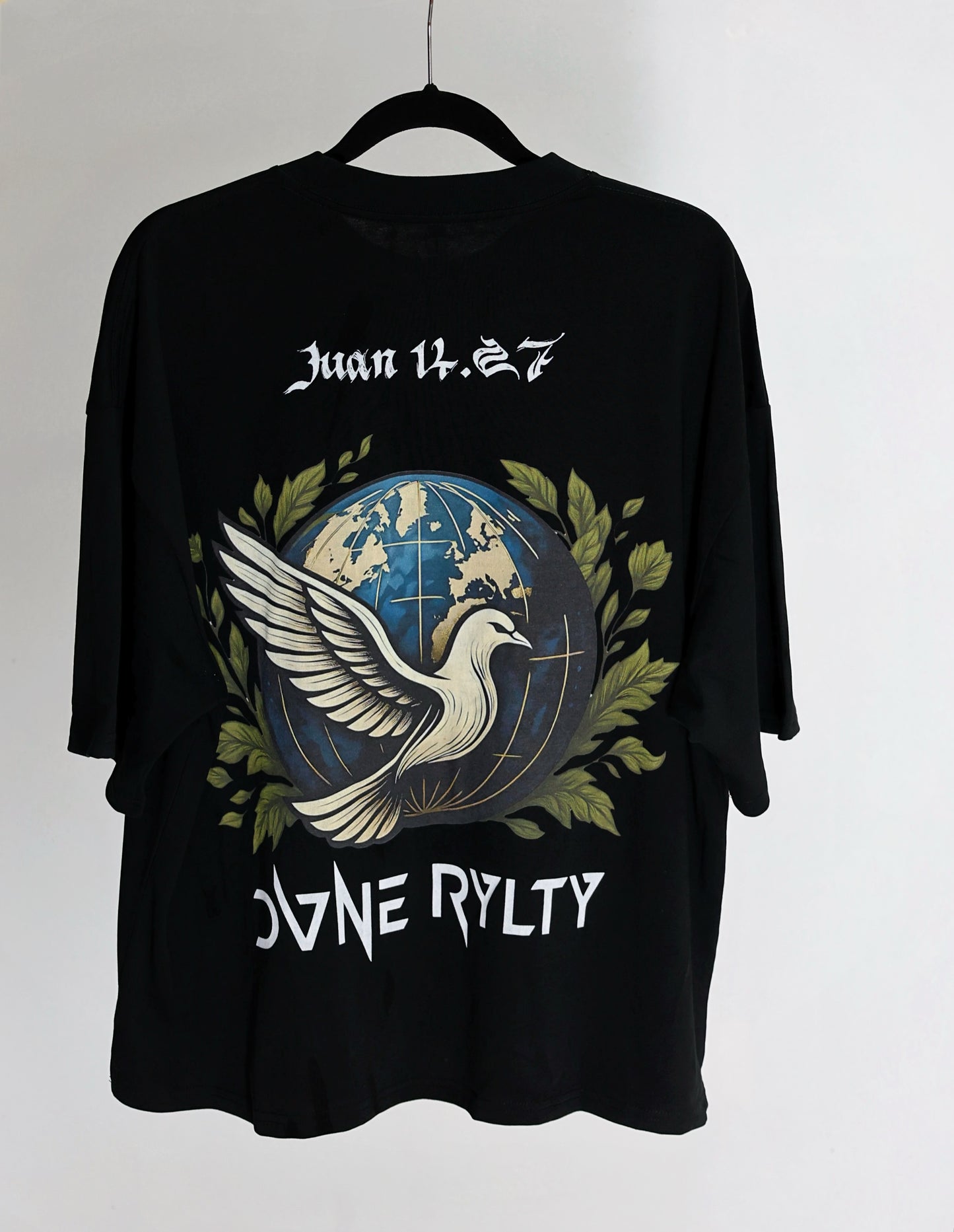 Divine Royalty- Peace of Heaven'' Oversize Tee ( Juan 14:27)