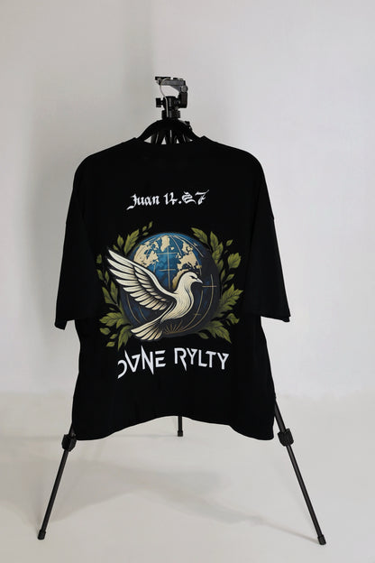 Divine Royalty- Peace of Heaven'' Oversize Tee ( Juan 14:27)