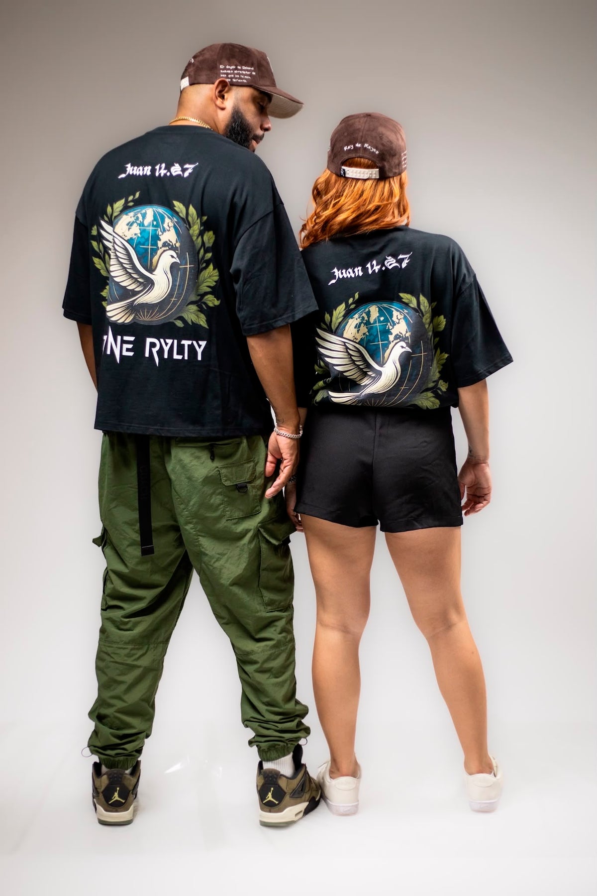 Divine Royalty- Peace of Heaven'' Oversize Tee ( Juan 14:27)
